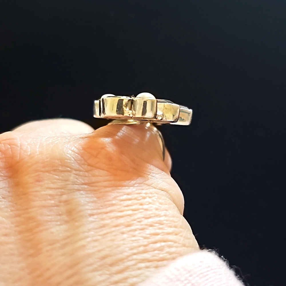 Sterling Silver Multi Stone Ring - image 4